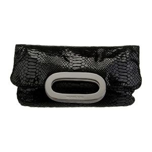 MICHAEL Michael Kors | Python-Embossed Clutch Bag
